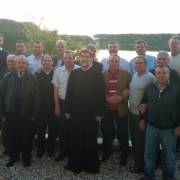 Consiliul parohial intrunit la Manastirea Cernica