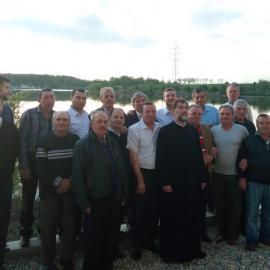 Consiliul parohial intrunit la Manastirea Cernica