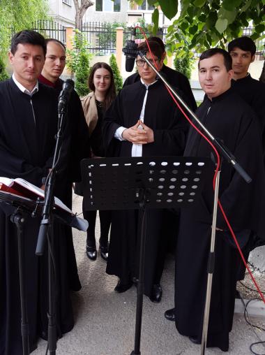 O nouă realizare muzicală a Grupului psaltic PATRAS al parohiei noastre