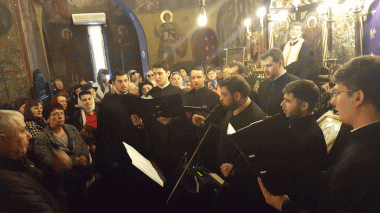 Cantari pre-pascale in biserica parohiala