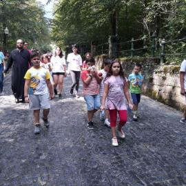 Excursie cu tematică montană pentru copiii grupului de cateheză ”Sf. Cuvioasă Parascheva”