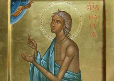 Duminica a cincea din Post - a Sfintei Cuvioase Maria Egipteanca