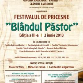 Multe premii obtinute la Festivalul Blandul Pastor